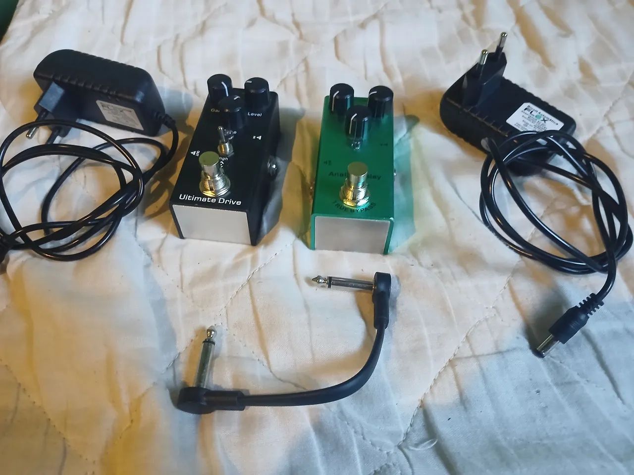 Pedais para guitarra, ultimate driver e analog delay  - Foto 5