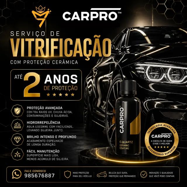 VITRIFICAÇÃO DE PINTURA