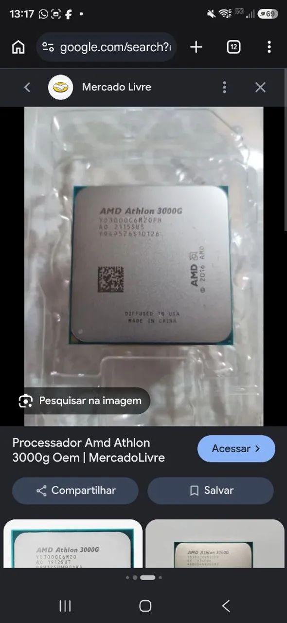 AMD Athlon 3000G - Foto 2