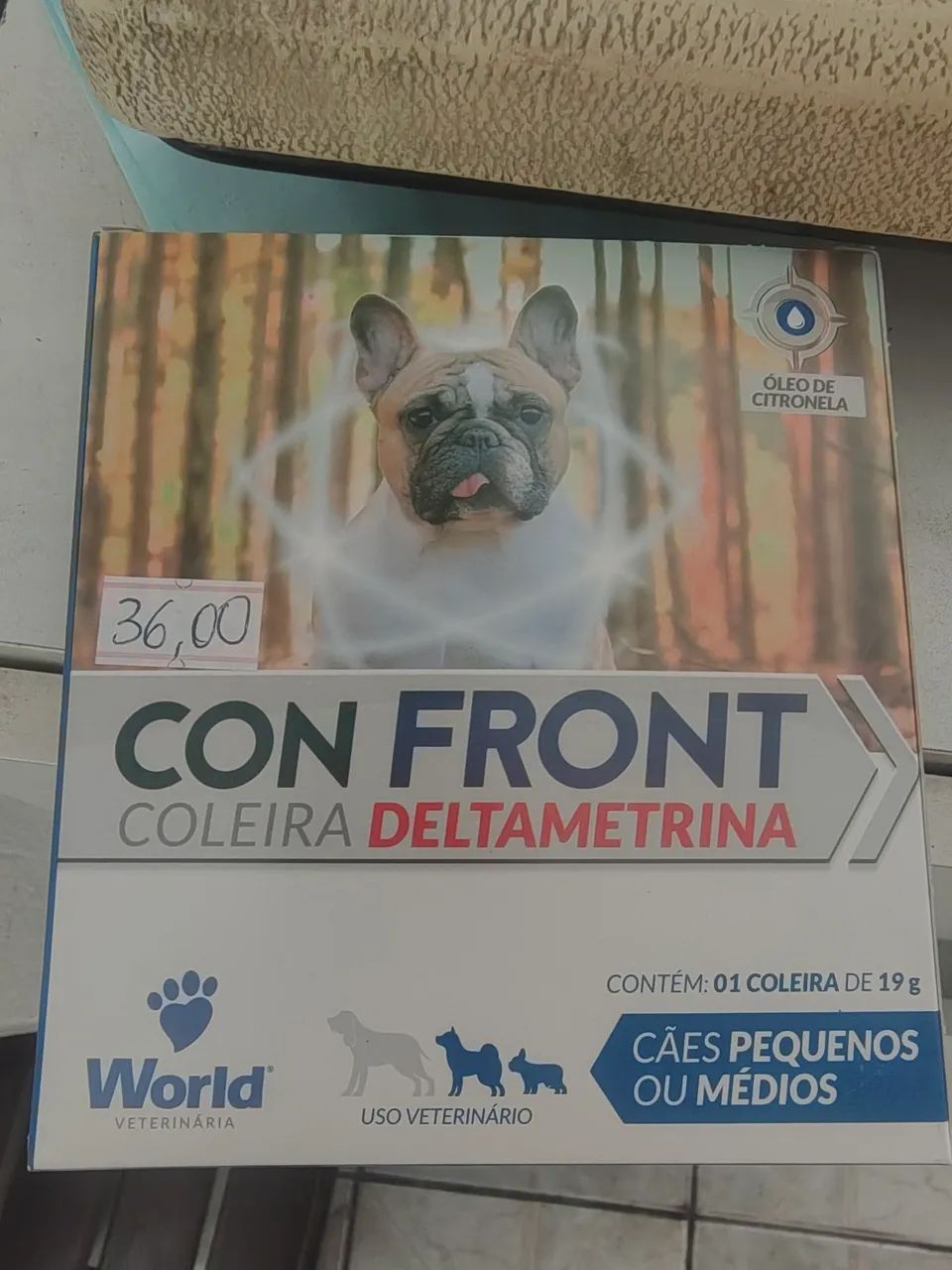 Coleira anti pulga e carrapato 