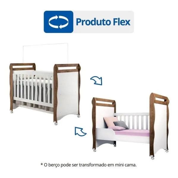 Cômoda e berço na caixa  - Foto 3