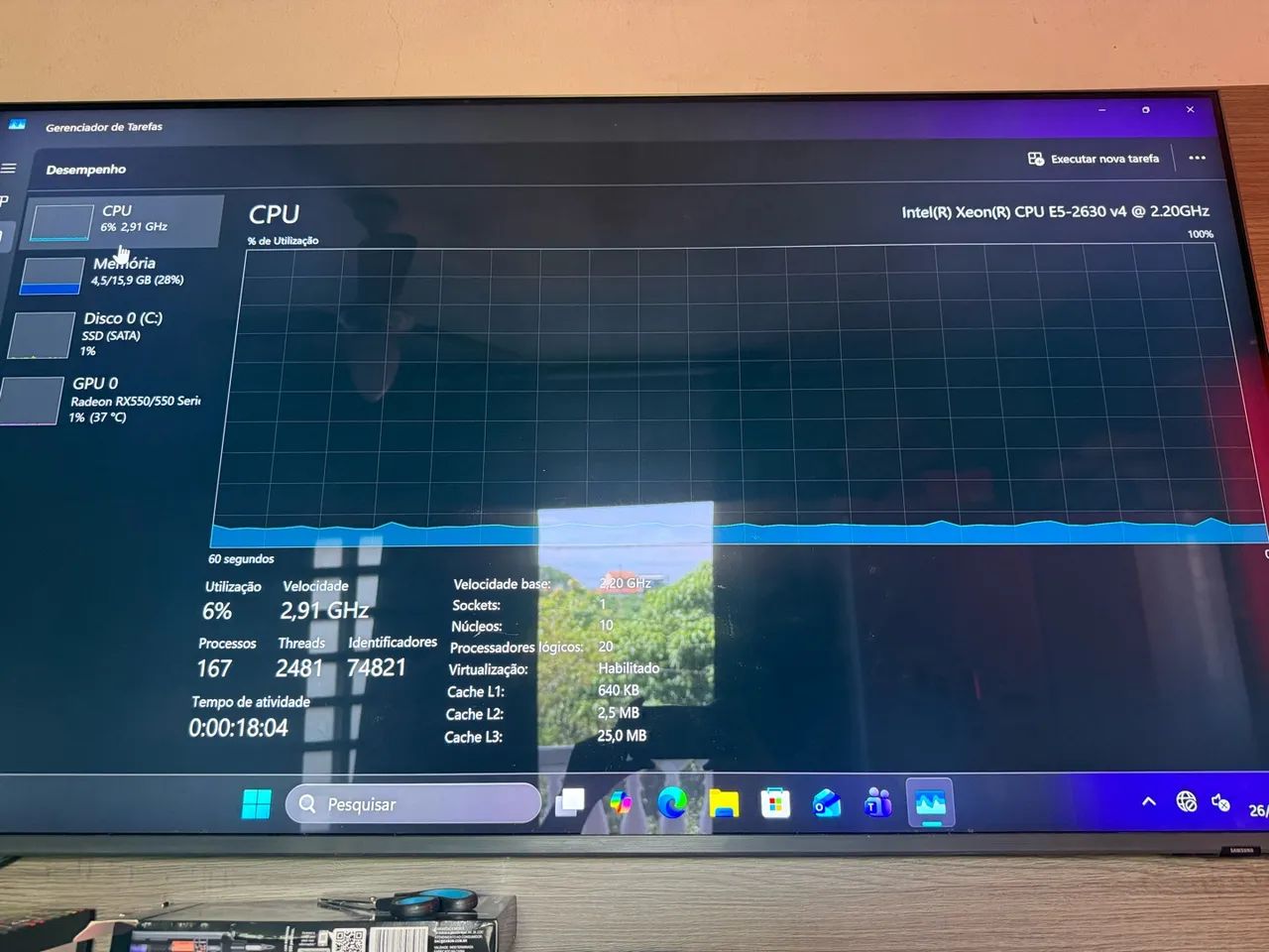 Pc gamer Xeon E5 2630v4, RX550  - Foto 4