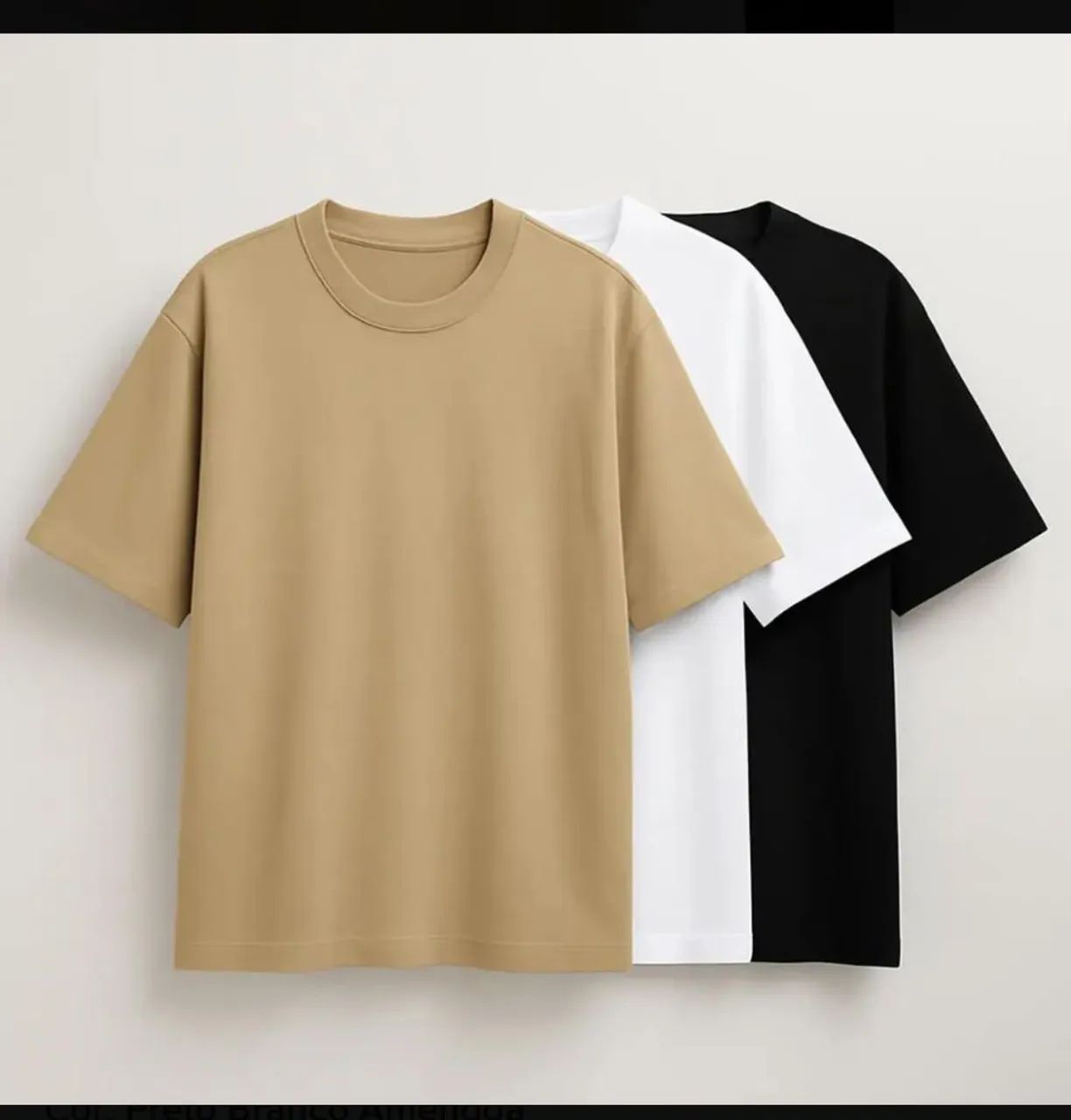 3 camisas oversized 