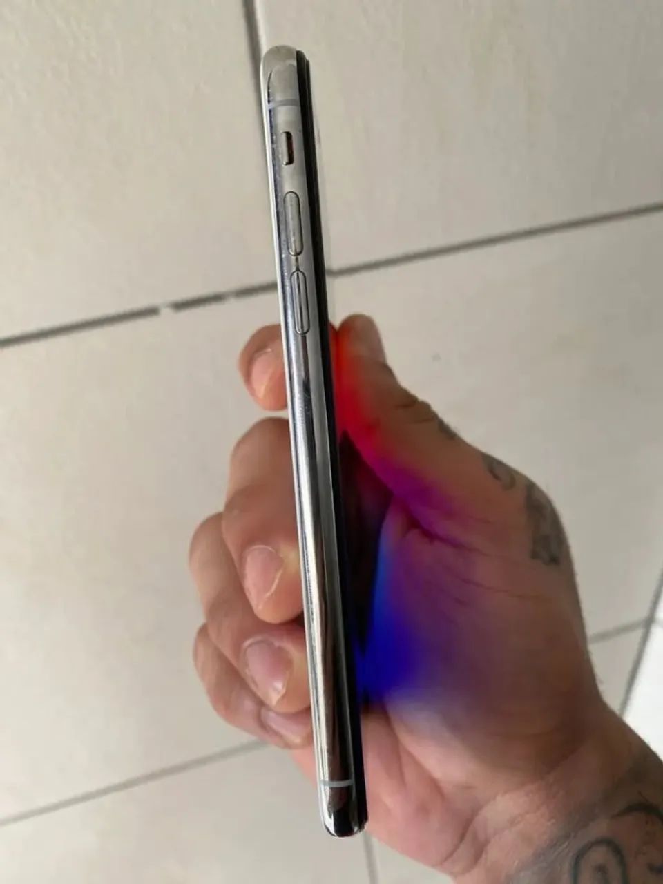 IPHONE XS 64GB - BRANCO EM PERFEITO ESTADO! - Foto 4