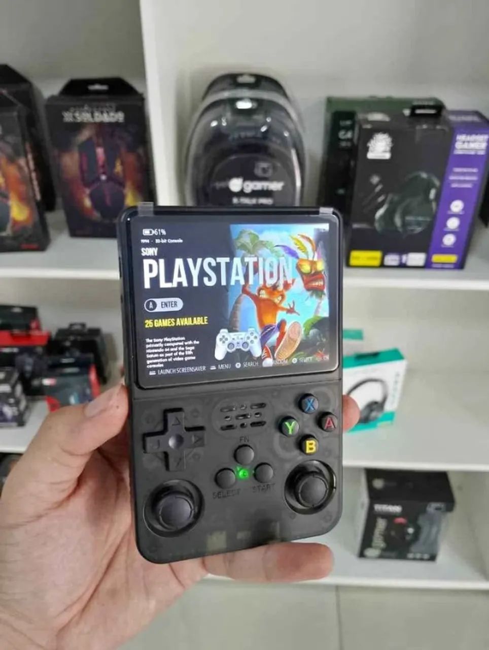 Videogame Portátil R36S Original Arkos 2.0 - Novo