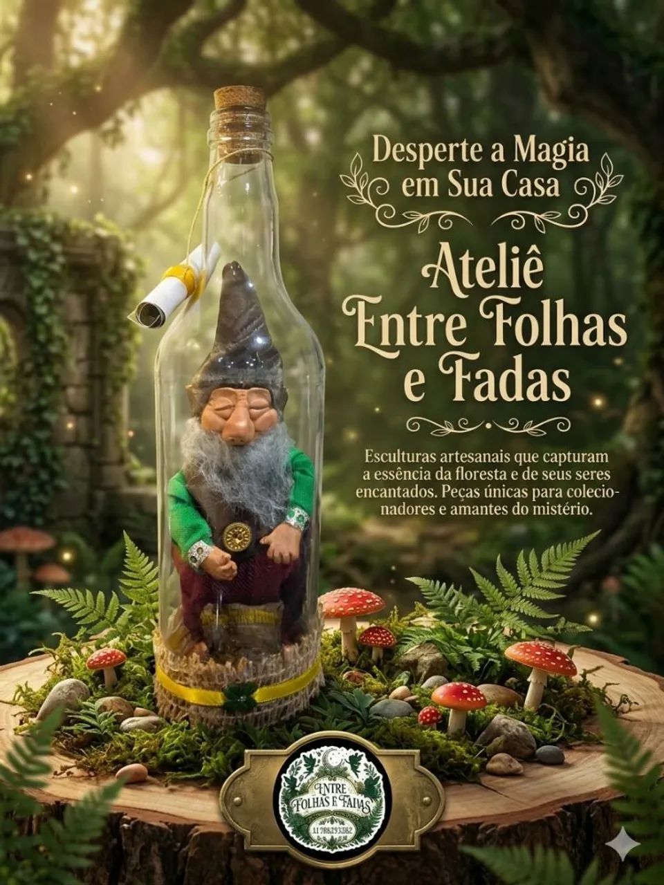 Duende na garrafa