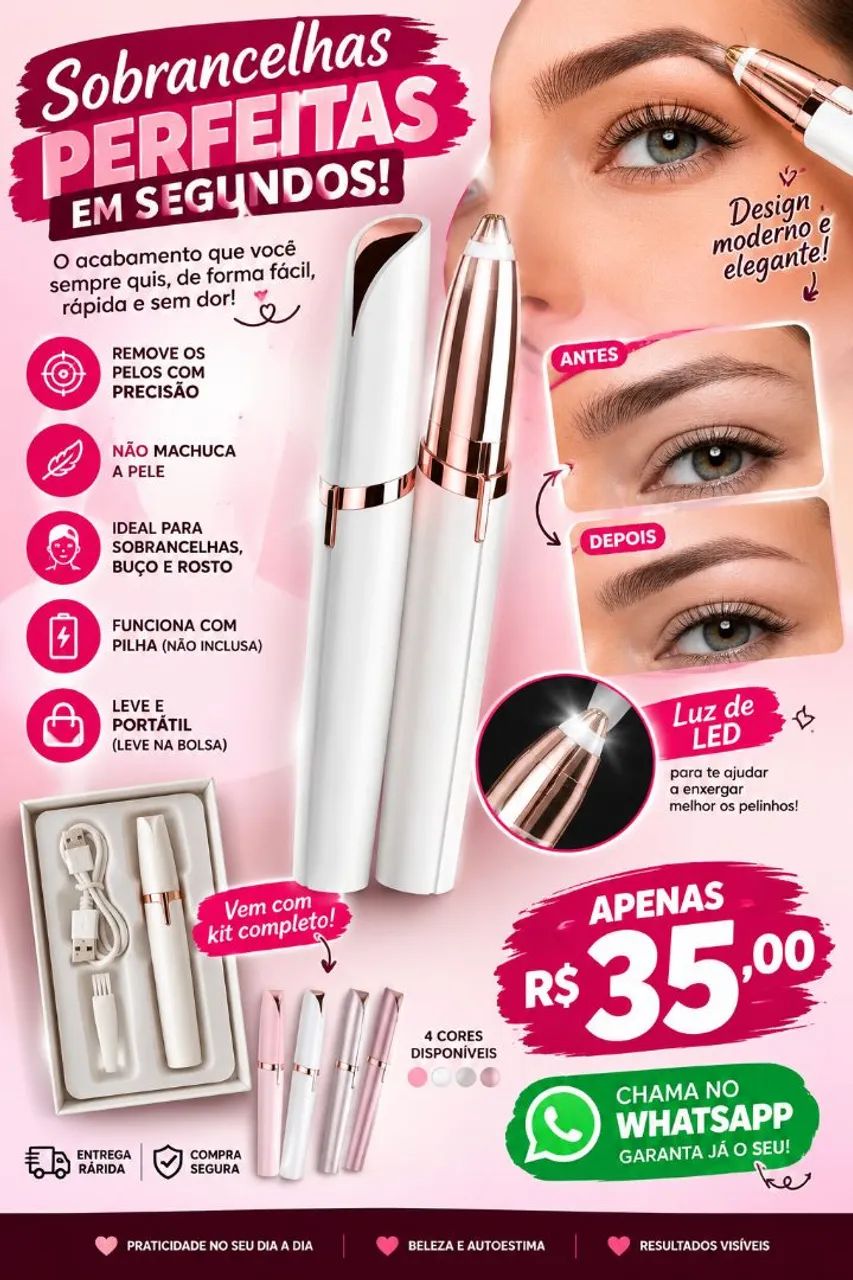 CANETA DEPILADORA 