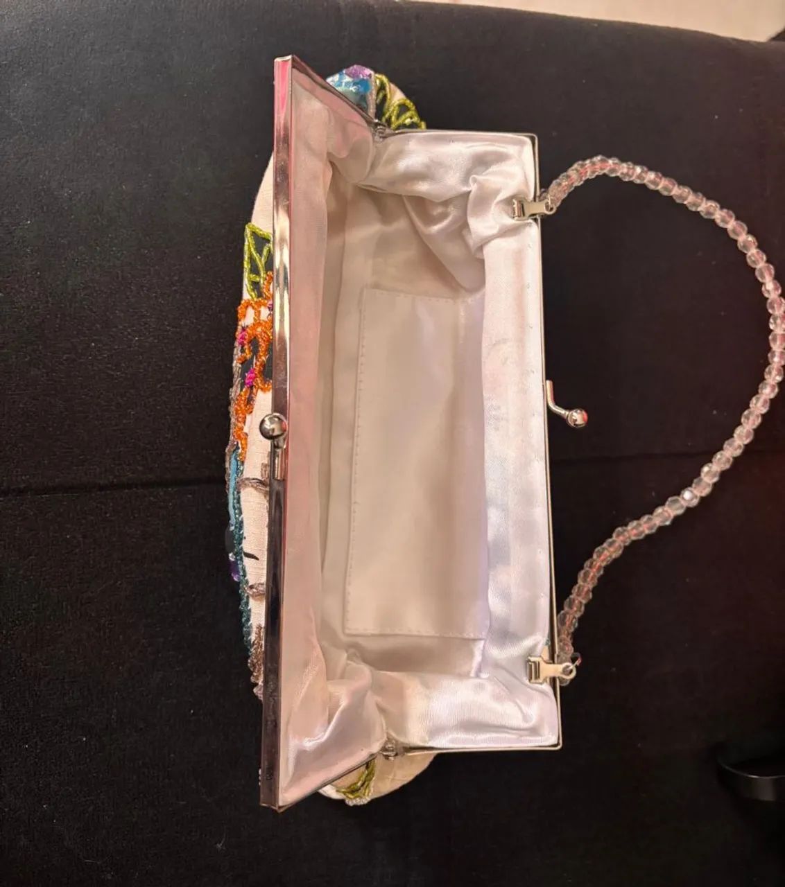 Bolsa Clutch Vintage Bordada - Foto 3