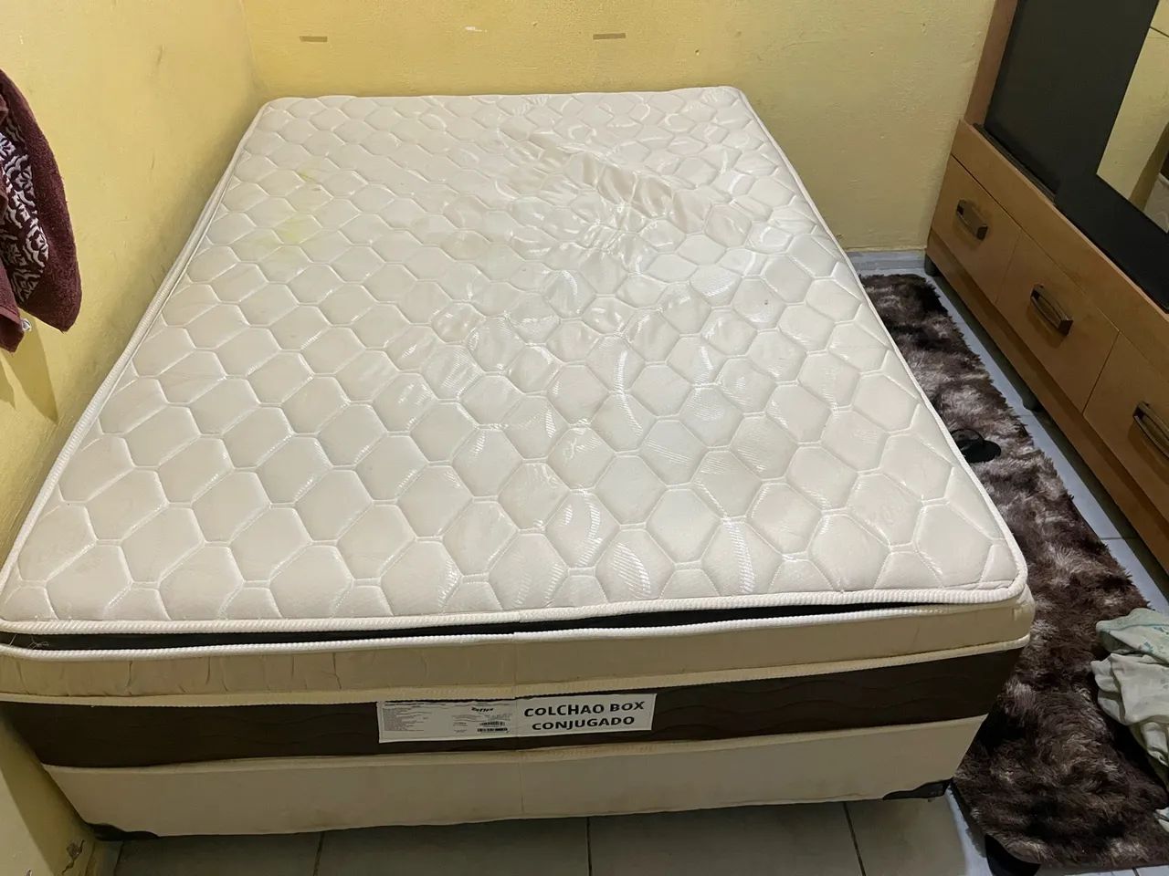 Cama box casal
