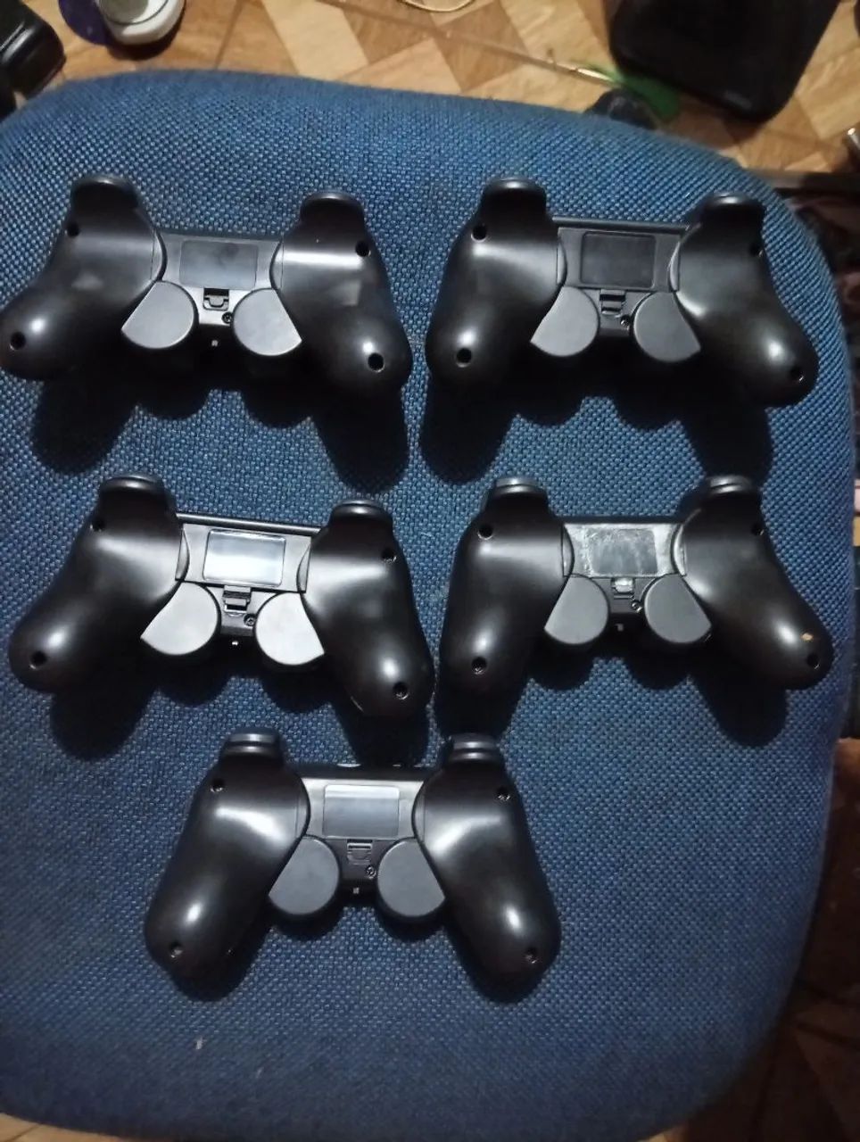 Lote com cinco controles compatíveis com Gamestick, TV Box e PC no estado  - Foto 4