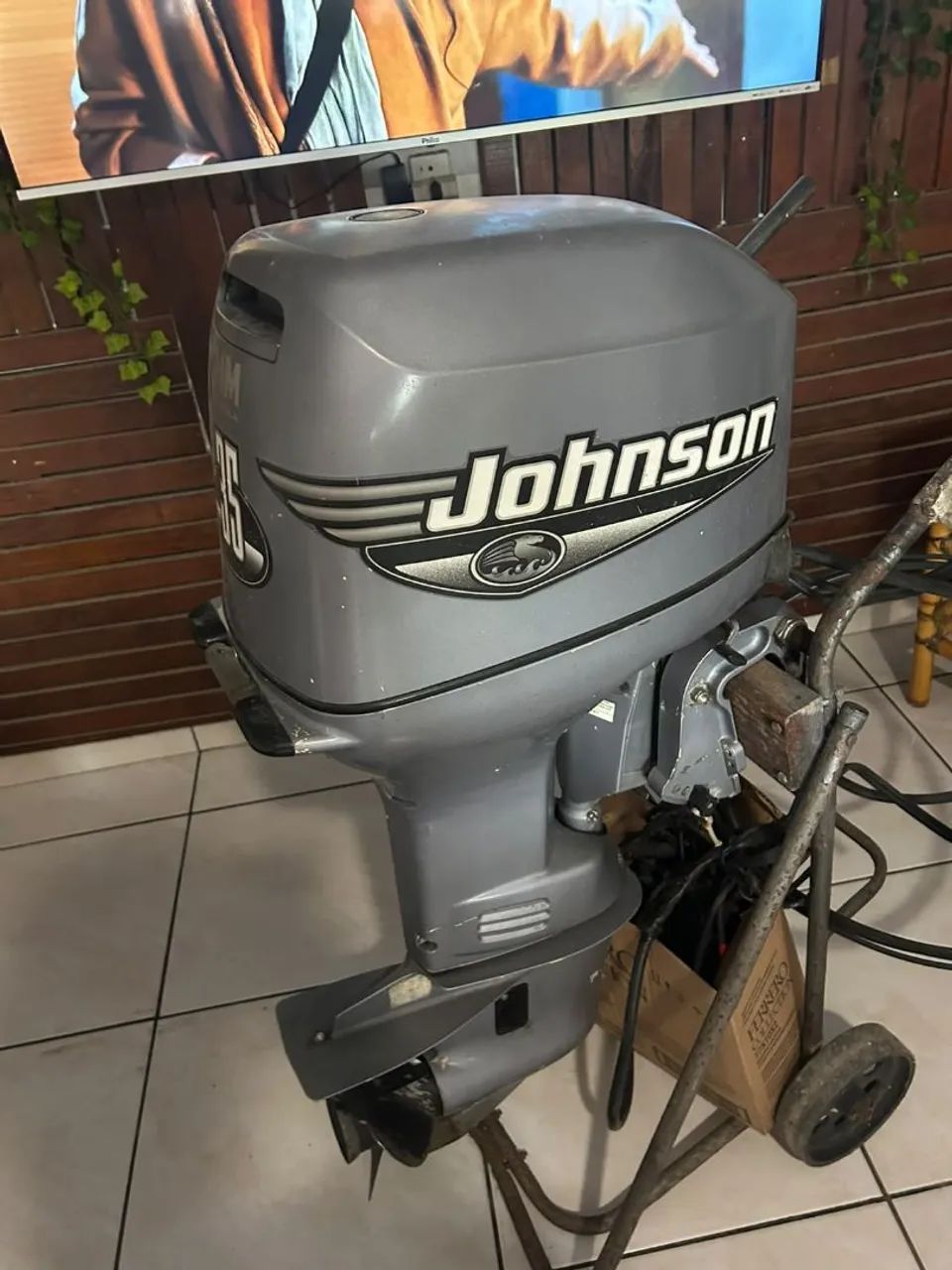Motor de poupa 35hp - Foto 3