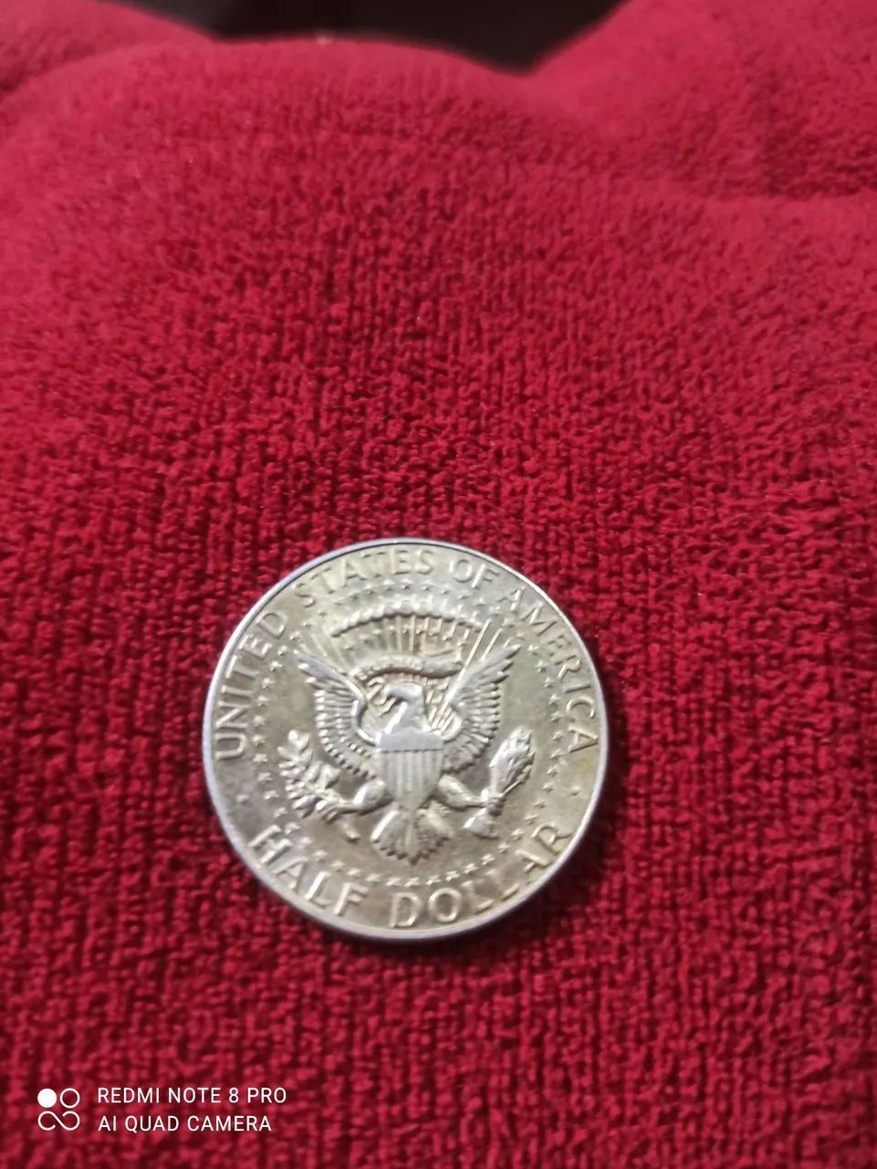 Moeda de colecionador,1/2 Dólar 1968 - Foto 2