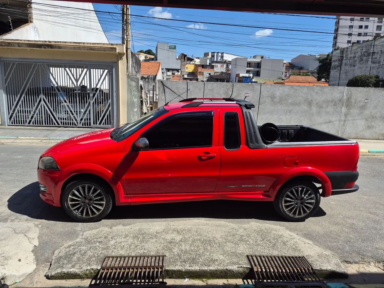 Fiat Strada Sporting 1.8 Flex 16V CE 2012 - Foto 5