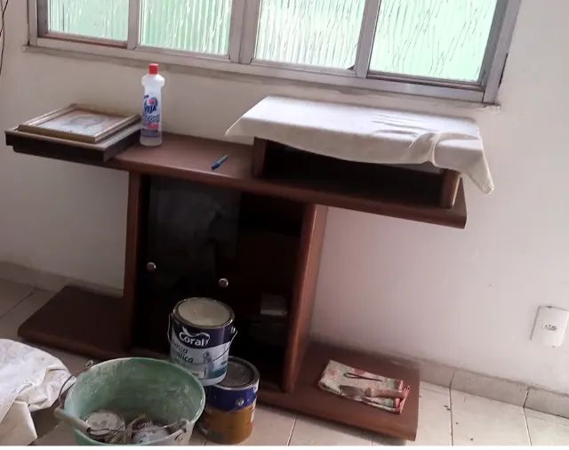 Rack para televisão, som e caixas de som