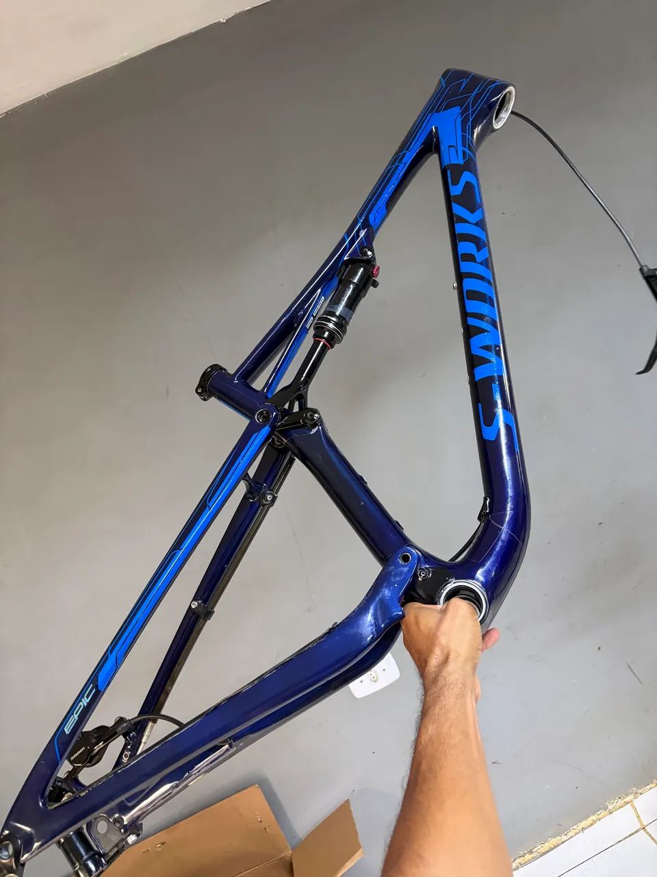 Quadro Specialized epic Swork TAMAHO 15 S edição limitada  - Foto 2
