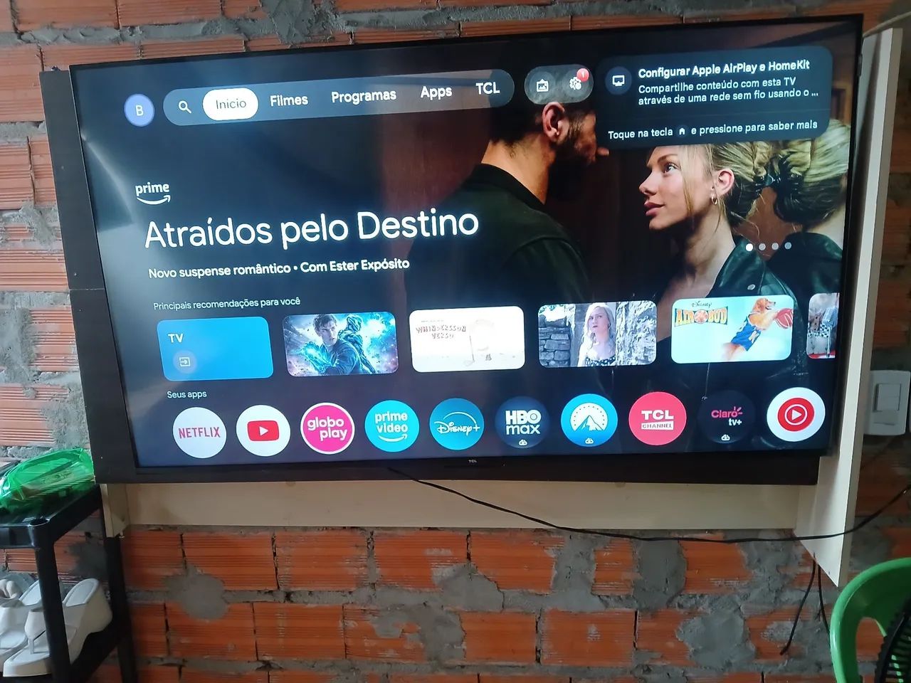 Tv smart de 55 polegadas  nova com nota fiscal 