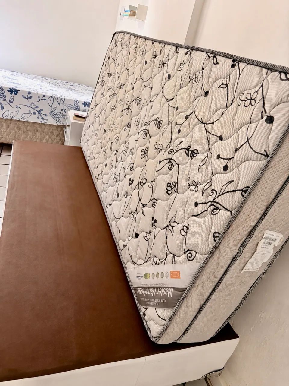 Conjunto colchão e base cama box solteiro  - Foto 3