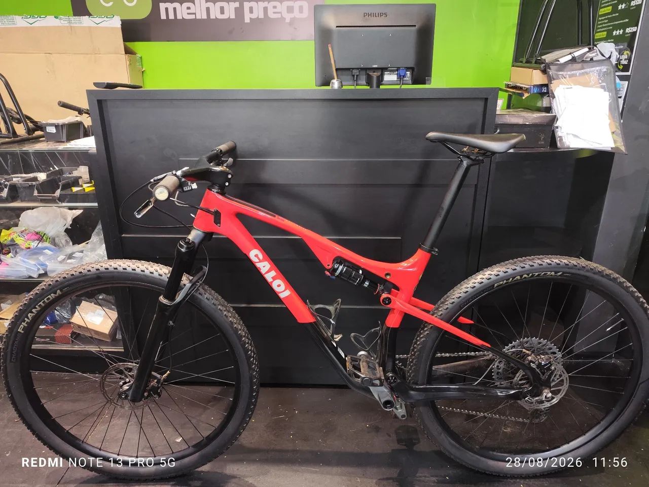 Caloi elite carbon Full tamanho 19  - Foto 2