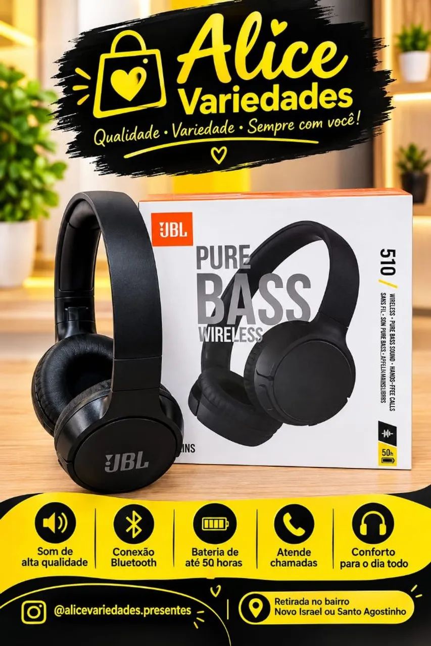 Fone Bluetooth jbl 