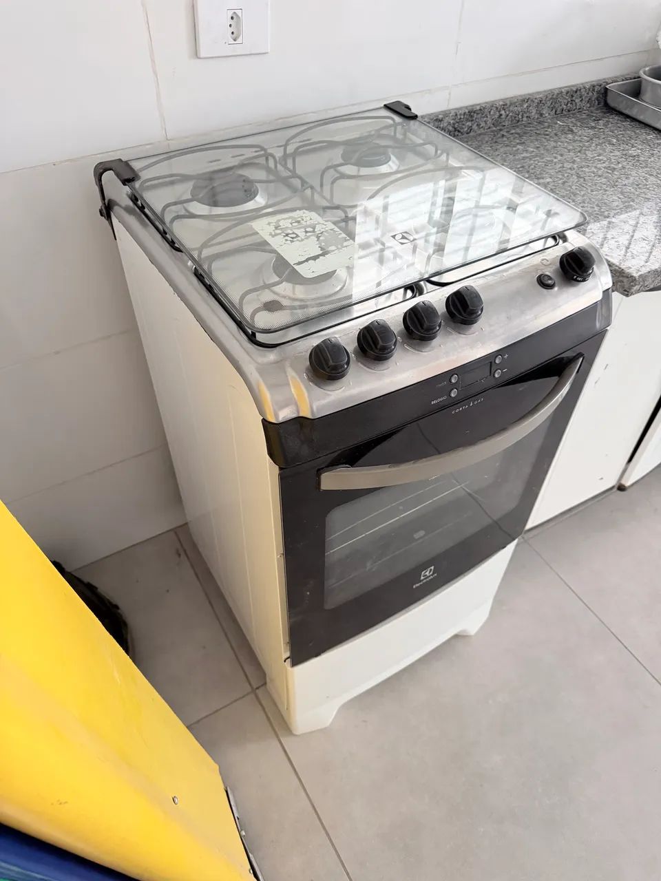 Fogão electrolux para gás encanado 