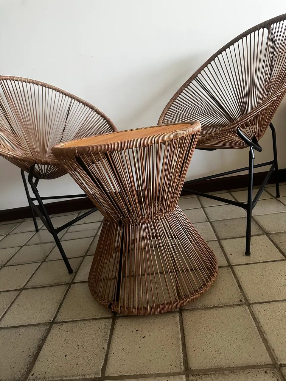 Conjunto Poltronas e mesinha Acapulco - Foto 4