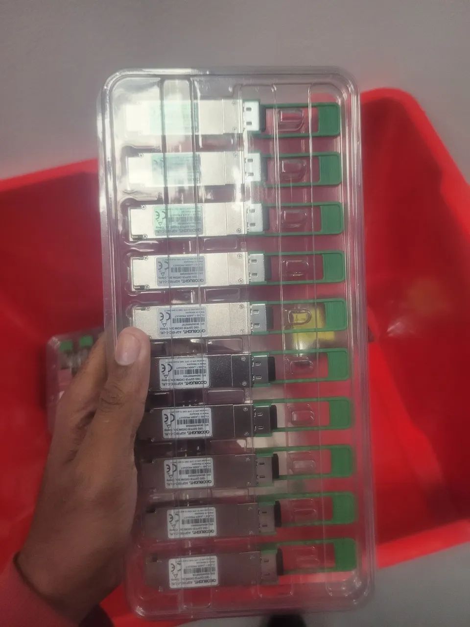 lote 10x 100g qsfp28 - Foto 2