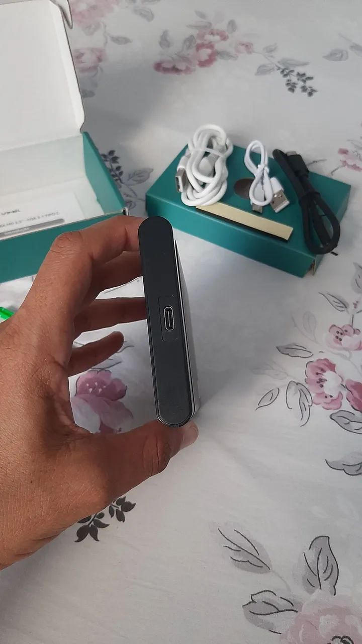 HD externo 1T USB com case - Foto 3