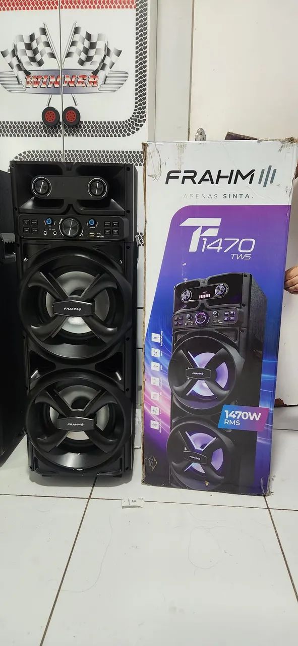 Vendo caixa de som nova. 
