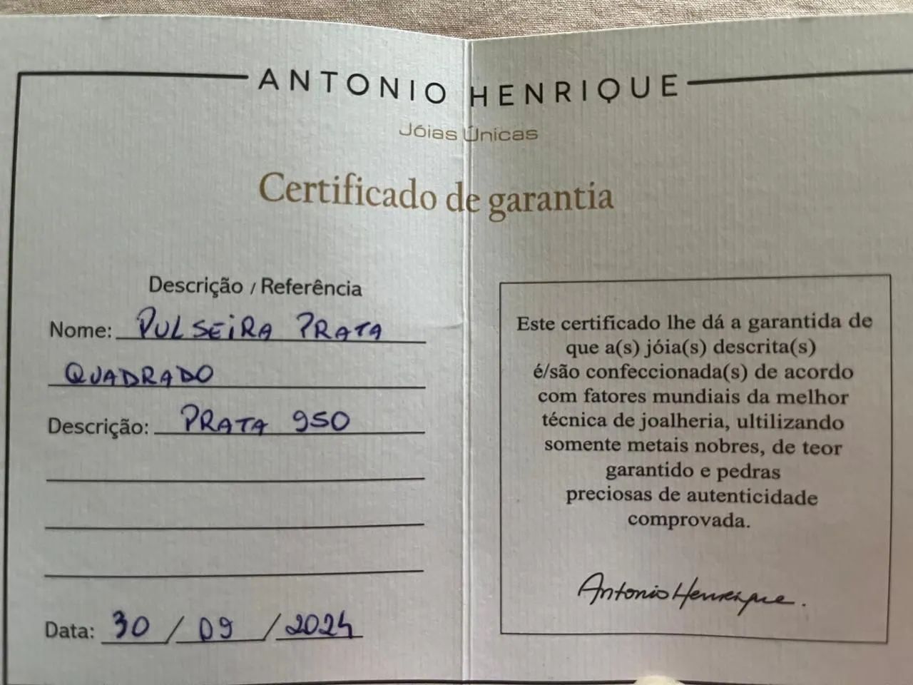 Peça de prata assinada por designer - Foto 4
