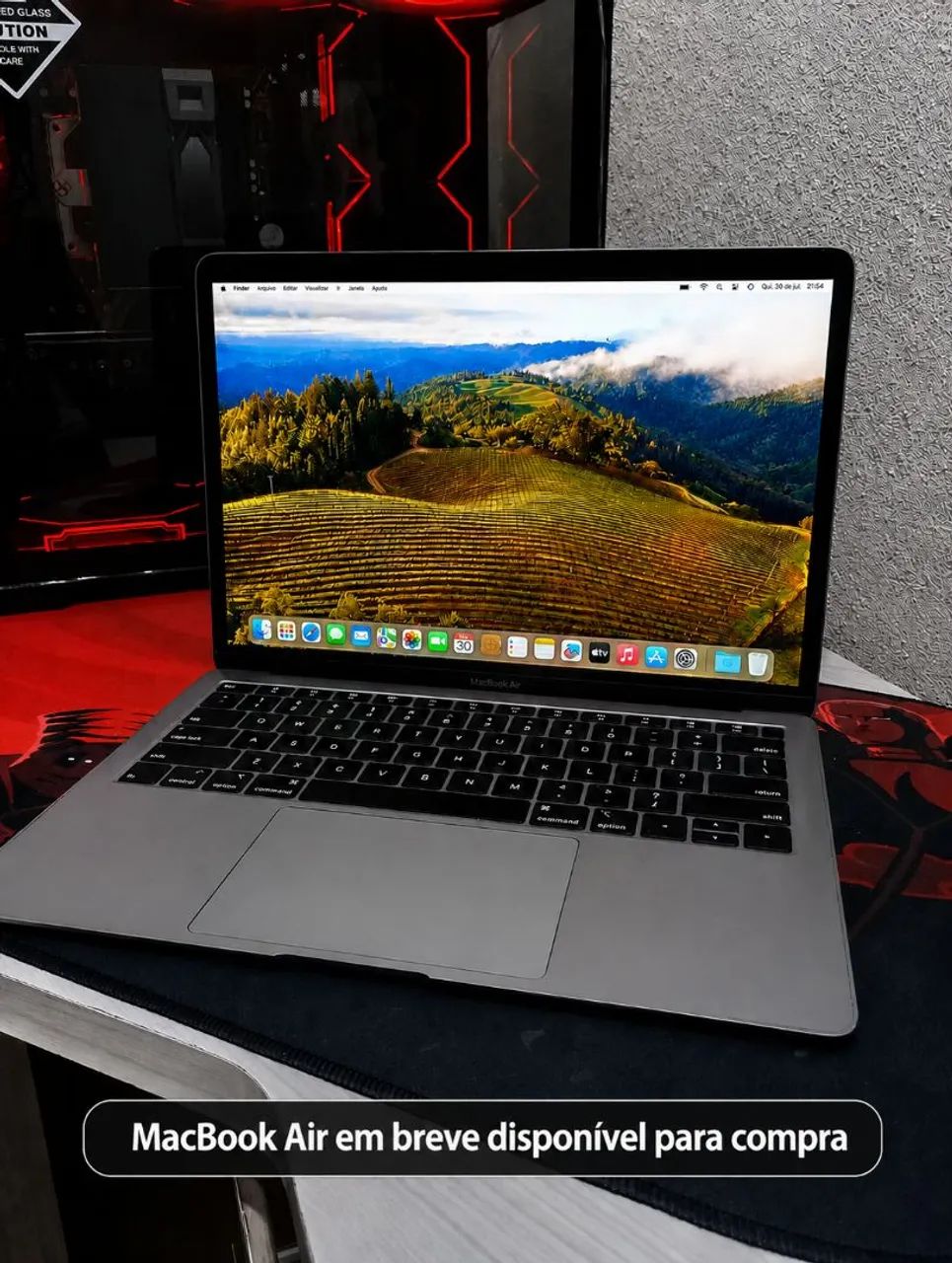 MacBook Air 2019 Retina 13 i5, 16GB RAM, SSD 256GB, Touch ID +