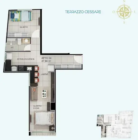 PLANTA 47m²