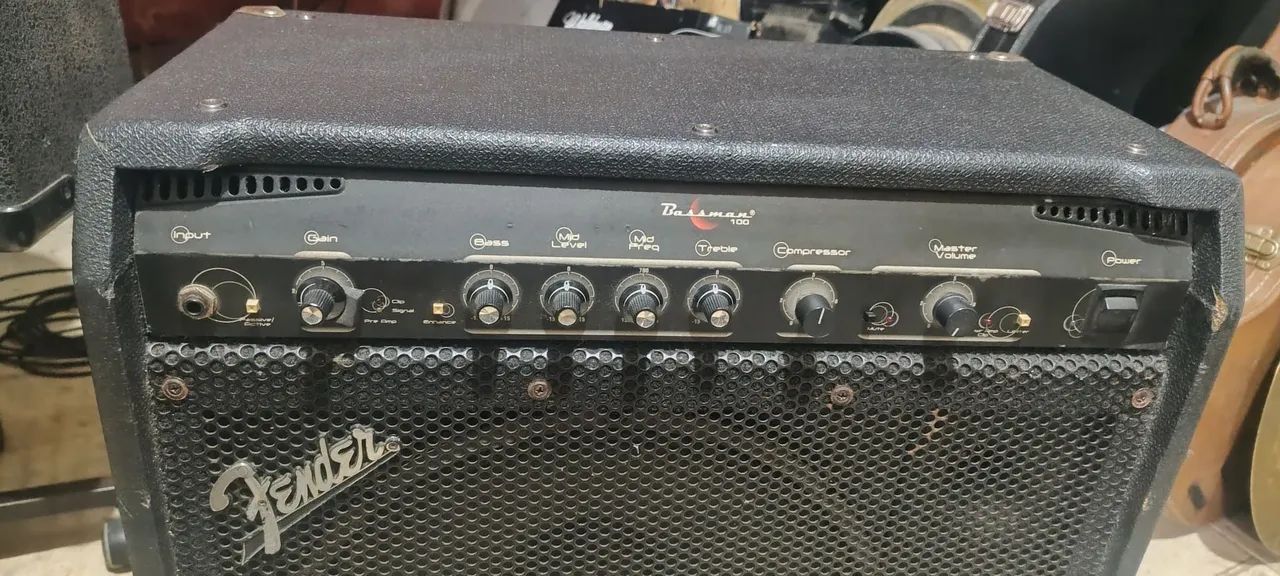 FENDER BASSMAN 100 - AMPLIFICADOR PRA CONTRABAIXO MADE IN MEXICO - Foto 3