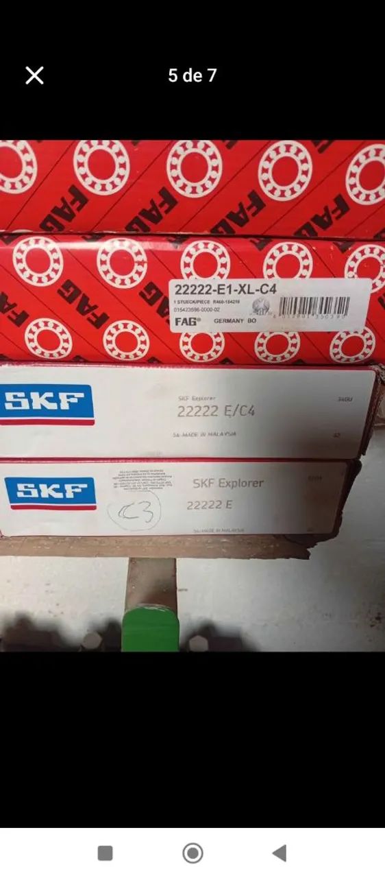 Vendo estoque loja de rolamentos
