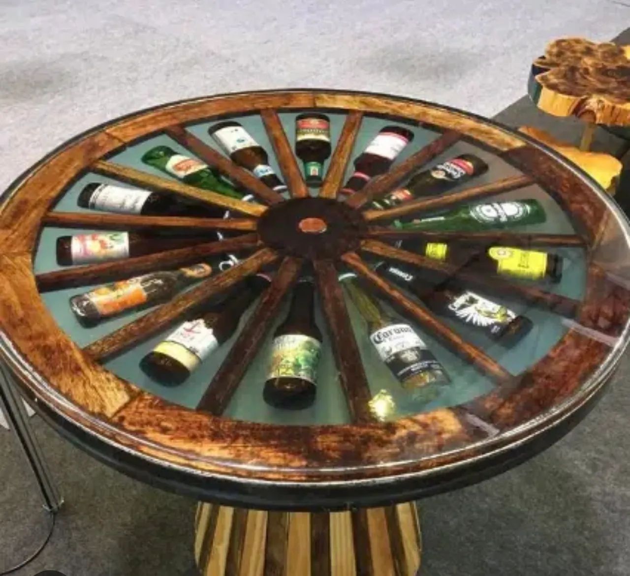 Mesa de resina epóxi  - Foto 3