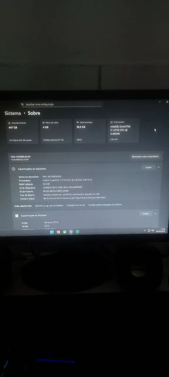 Pc completo I7 com GT 740 - Foto 4
