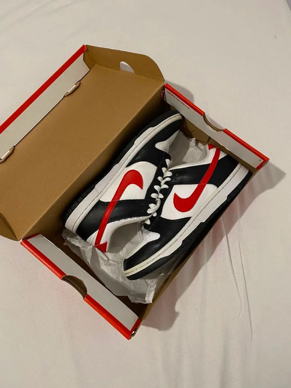 Nike dunk low red panda 