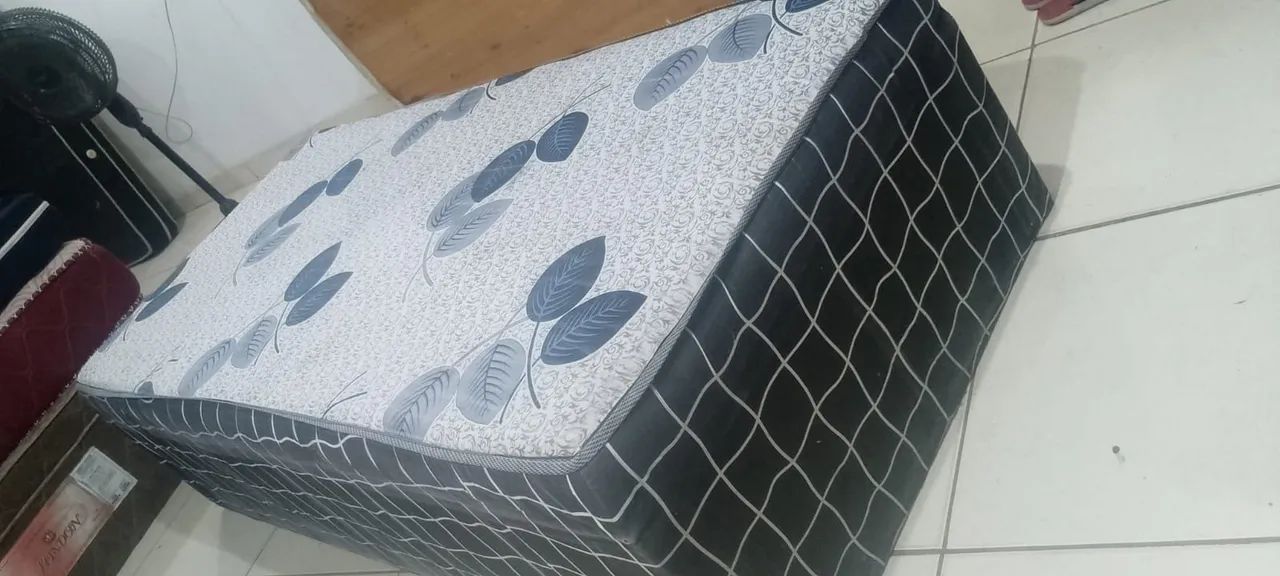 Cama Box Solteiro D28 Semi Nova - Espuma (ENTREGA GRÁTIS) - Foto 4