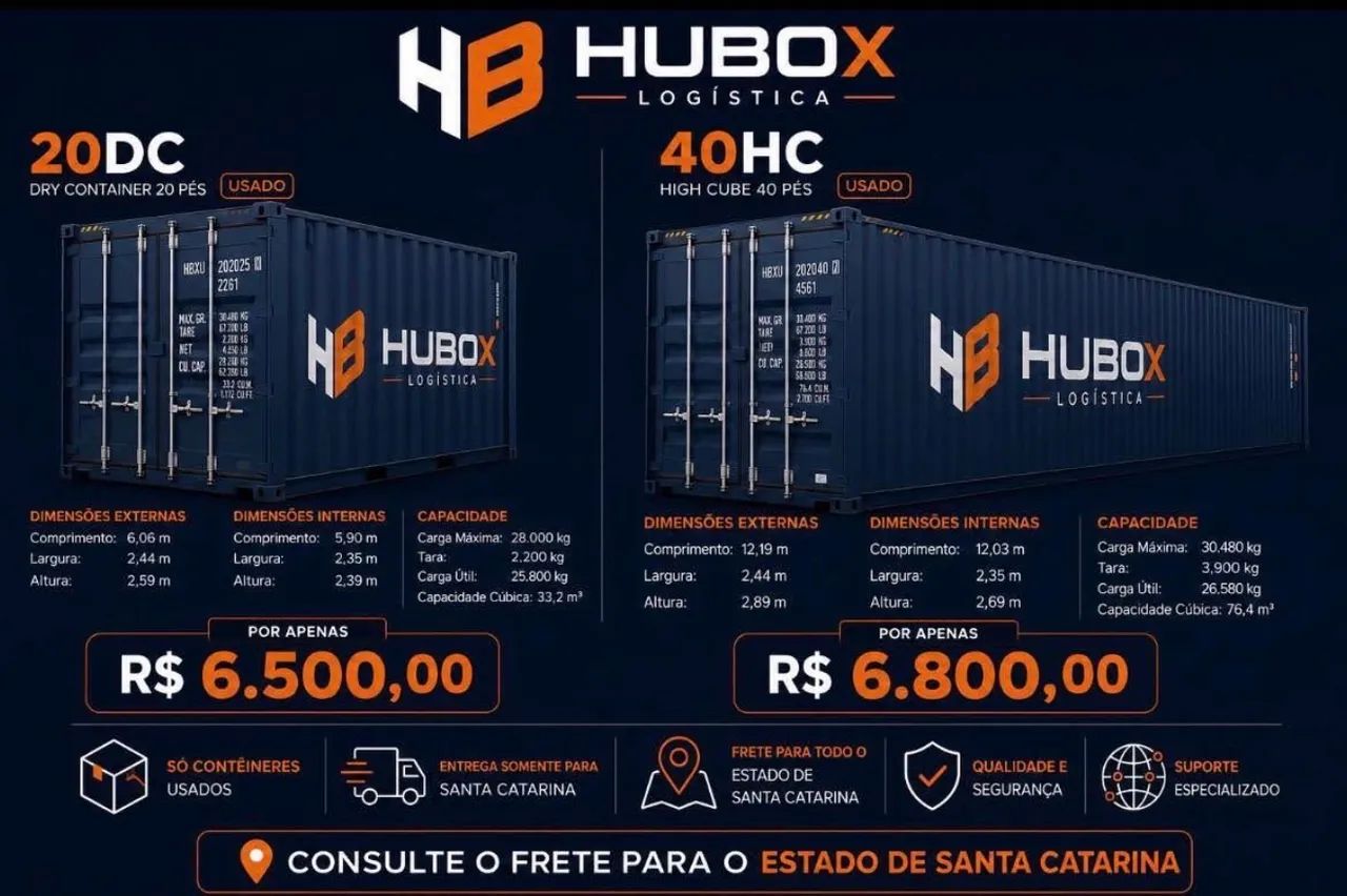 Contêiner a venda 