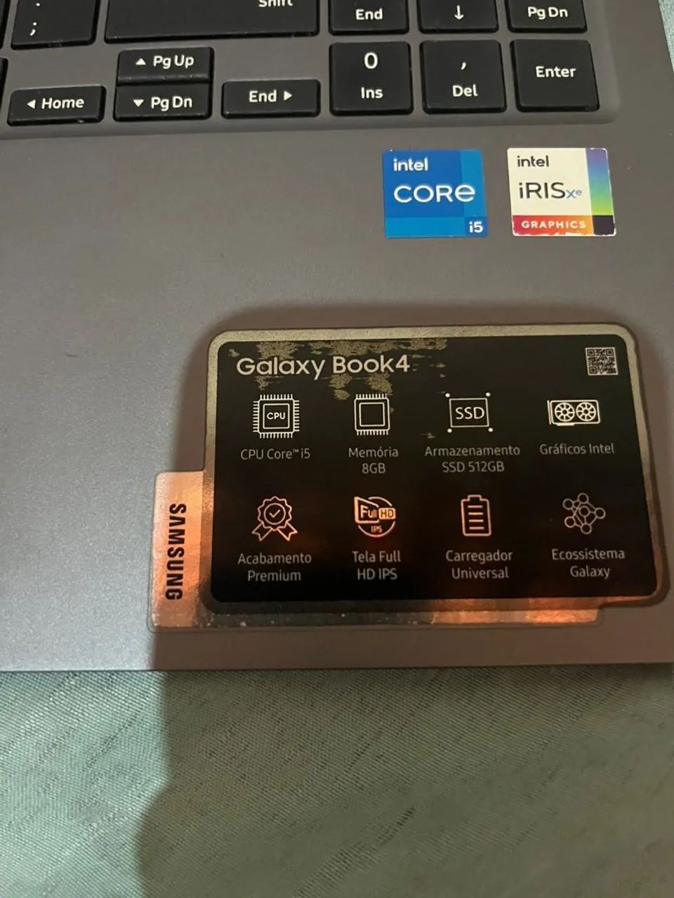 Notebook Samsung book 4 i5 g13 na garantia  - Foto 2
