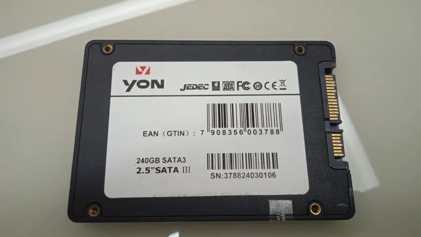 SSD SATA 240Gb - YON - NOVO - Foto 2