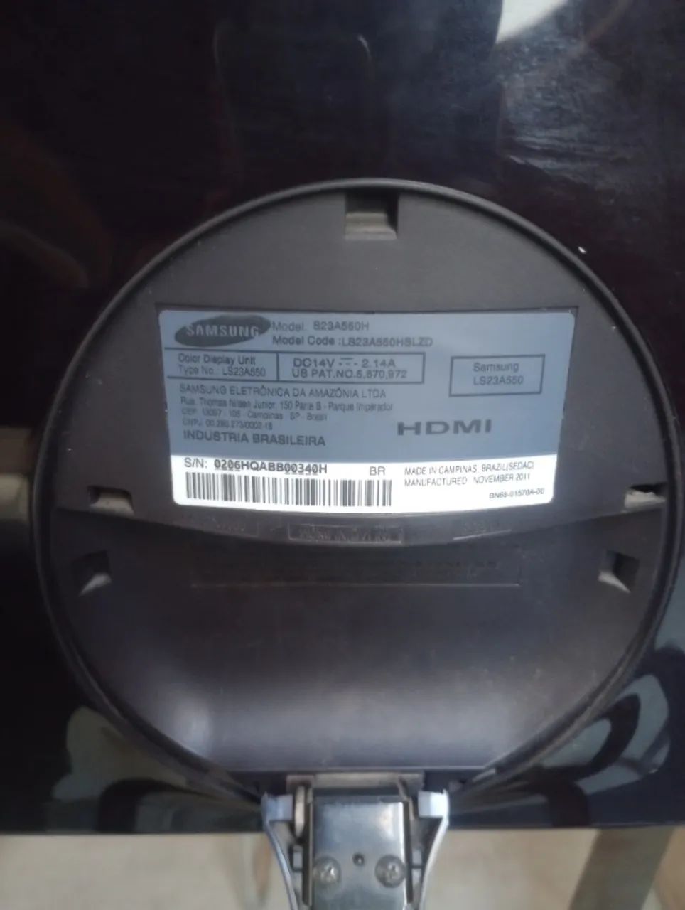 MONITOR Samsung LS23A550  - Foto 3