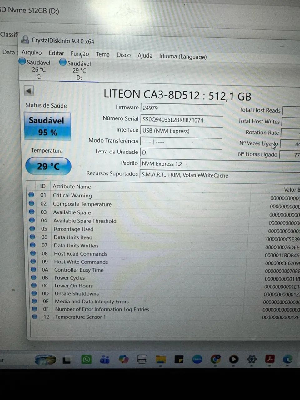 SSD M.2 NVMe 512GB - Foto 2