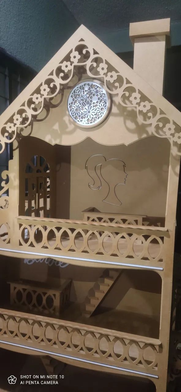 Casinha da Barbie em MDF - Foto 2