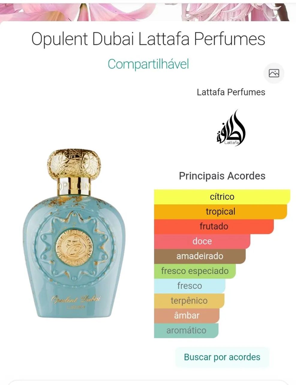 Perfume Lattafa Opulent Dubai - 100ml - Original - Foto 2