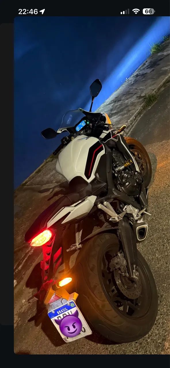 Cbr650r moto muito nova  n: *94 - Foto 2
