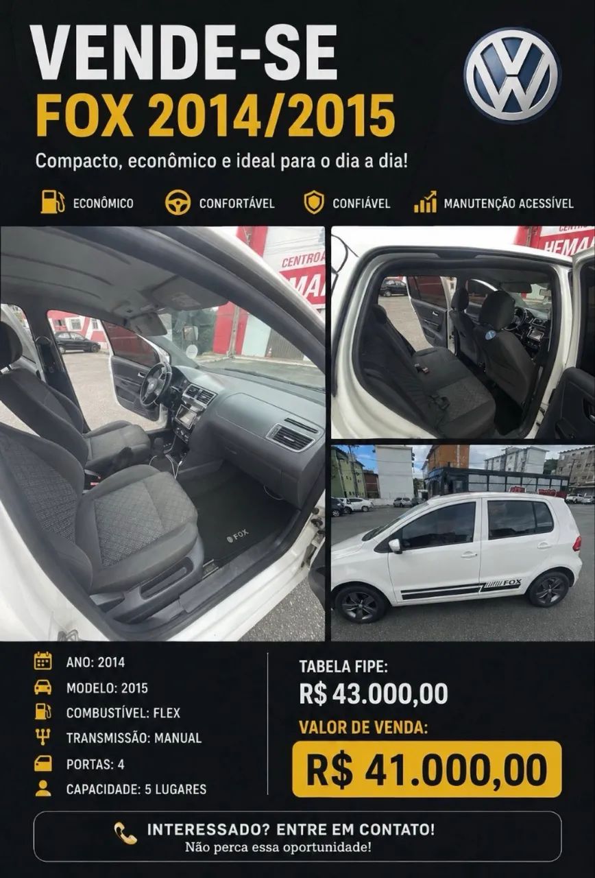 Volkswagen Fox 2015