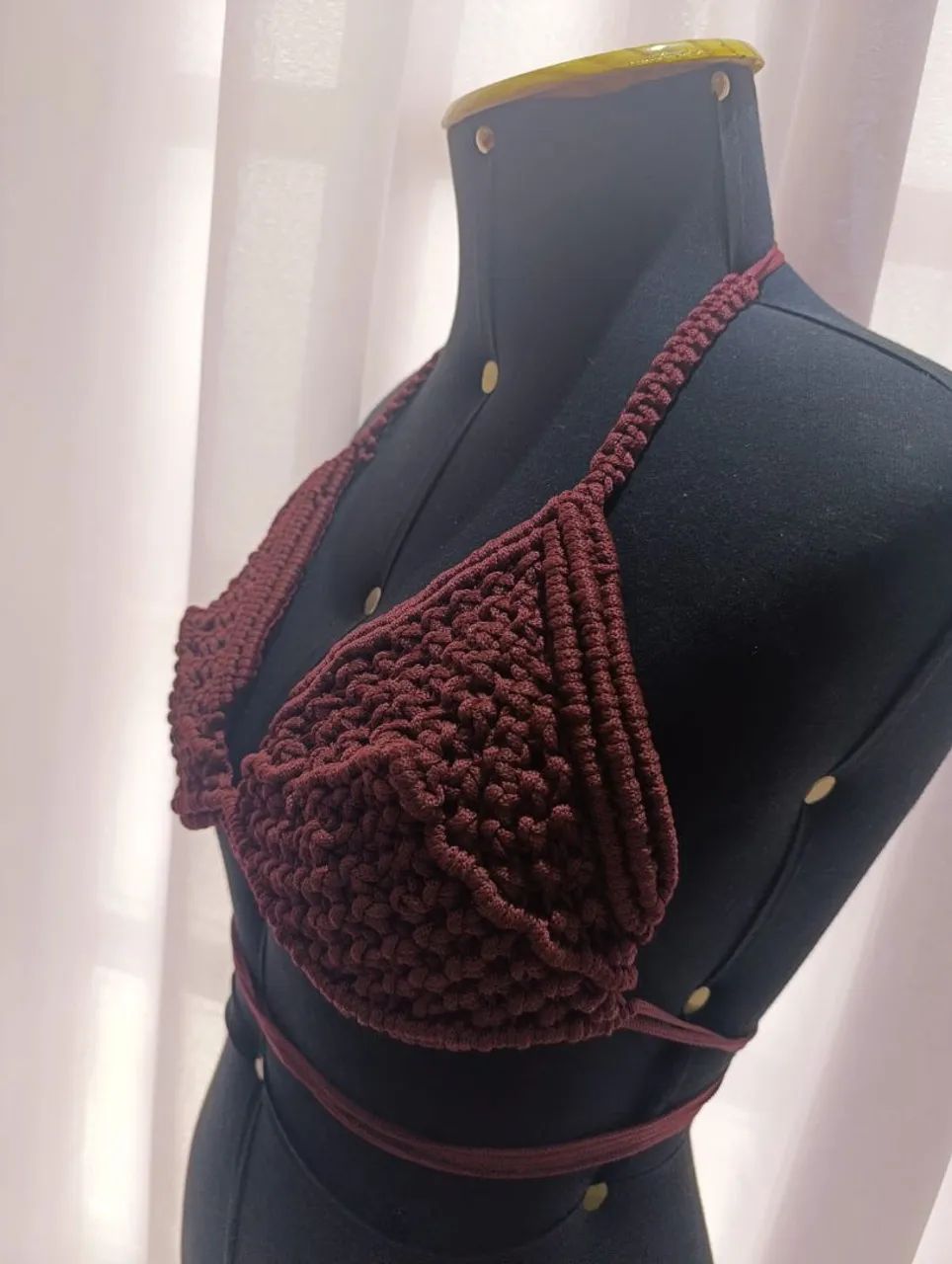 Top em Macramé  - Foto 5
