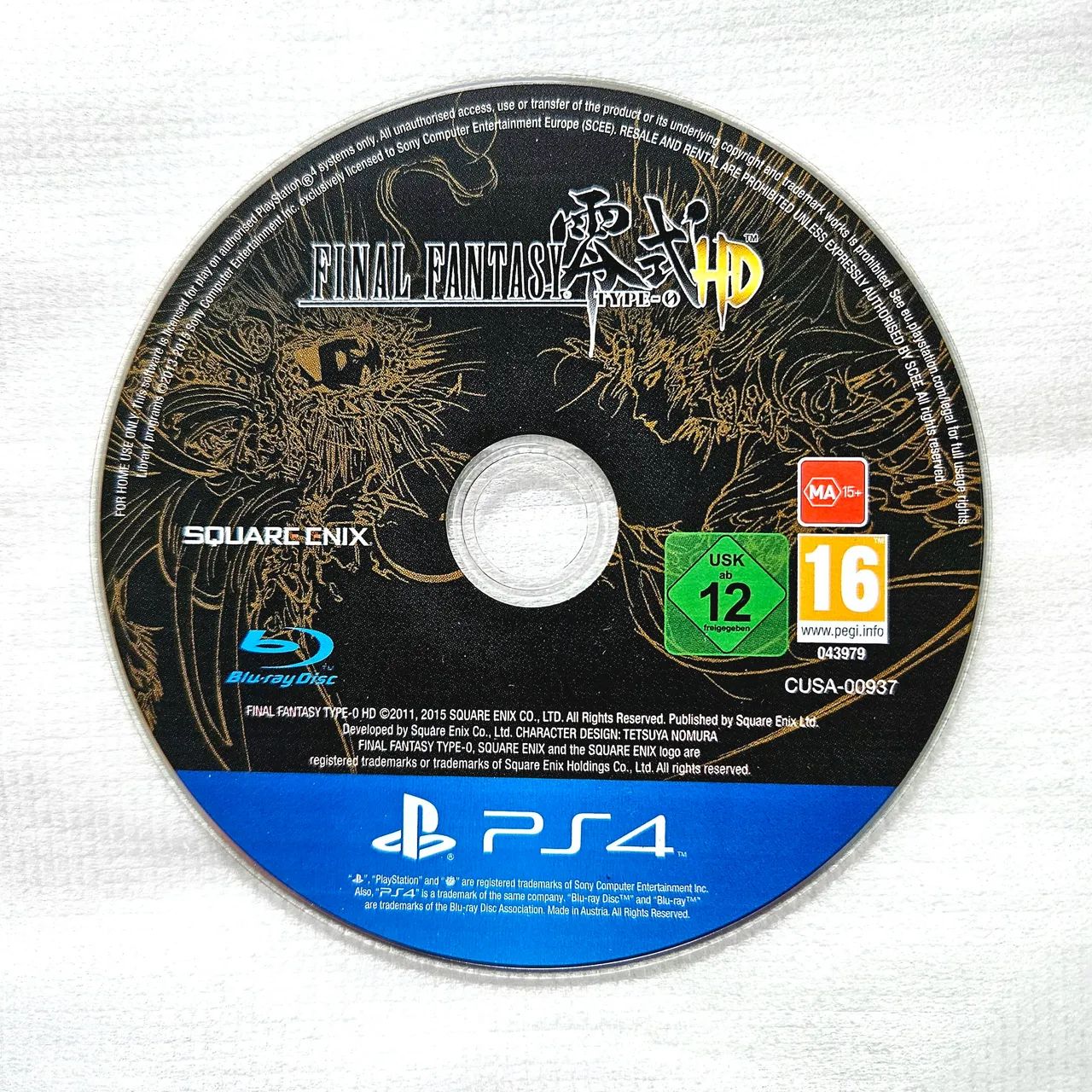Final fantasy type 0 HD PS4