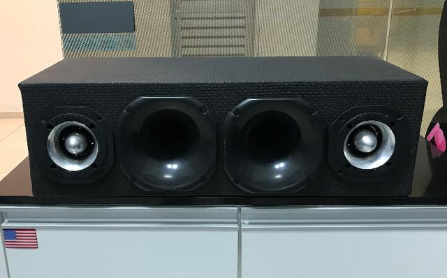 Caixa Corneteira Corneta Curta 2 Drivers 2 Tweeters