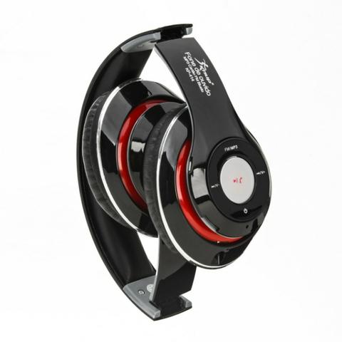 Fone de Ouvido Bluetooth Kp-414 Knup Com Microfone Rádio Fm Micro Sd Mp3 - Foto 6